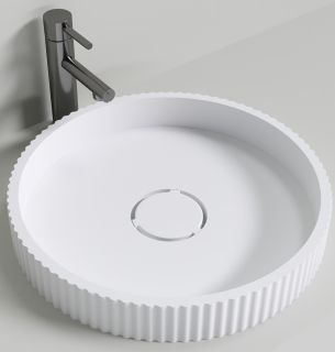 Накладная раковина NT Bagno Fanello NT705 40см белый матовый